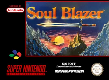 Soul Blazer (France) box cover front